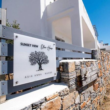 Apartamento Naxos Agia Anna Sunset View Olive House Exterior foto