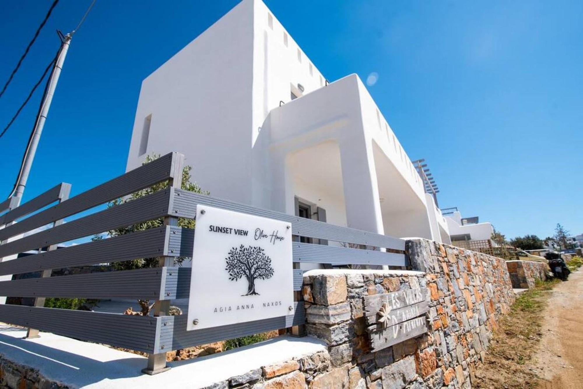 Apartamento Naxos Agia Anna Sunset View Olive House Exterior foto
