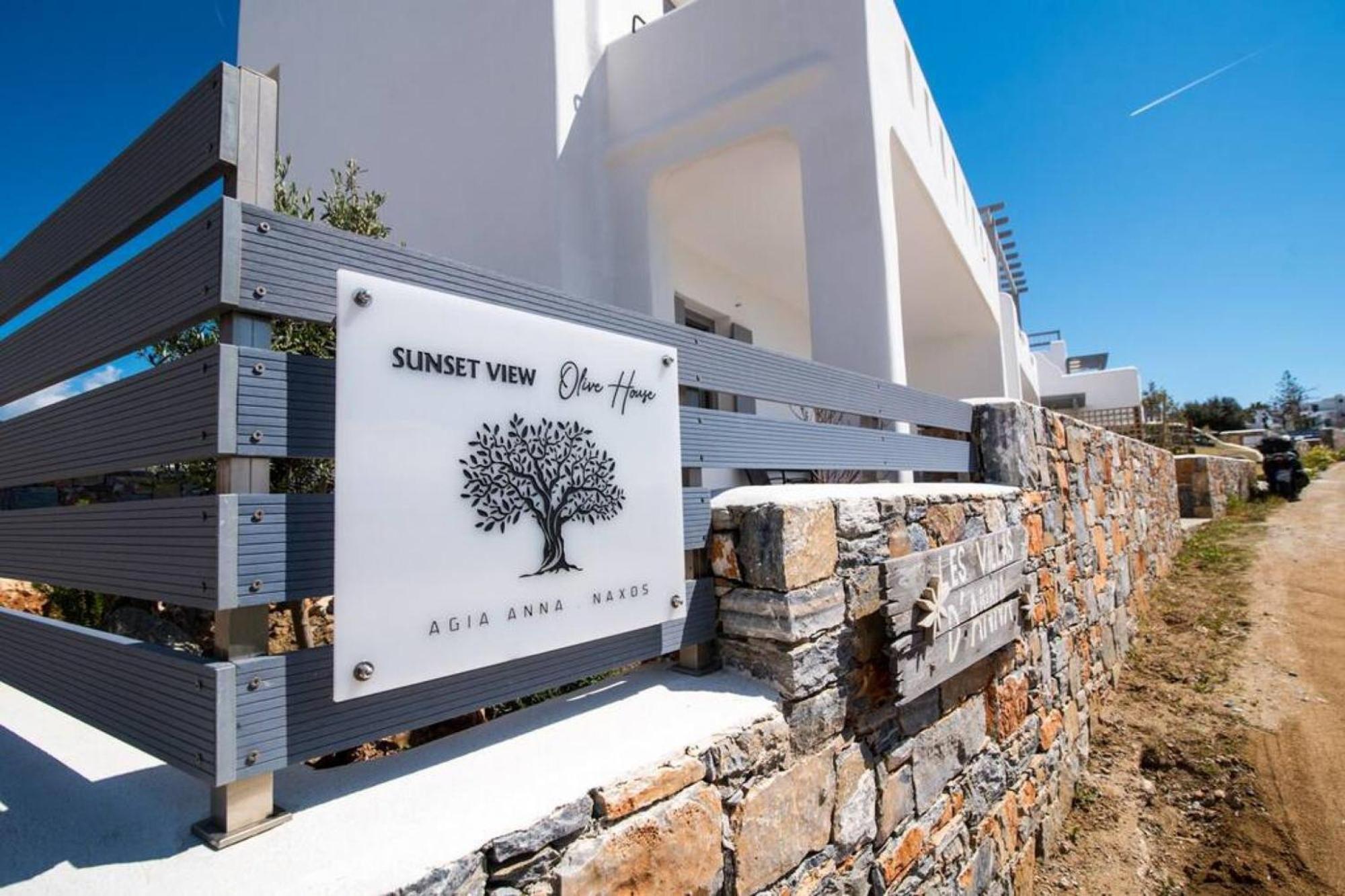Apartamento Naxos Agia Anna Sunset View Olive House Exterior foto